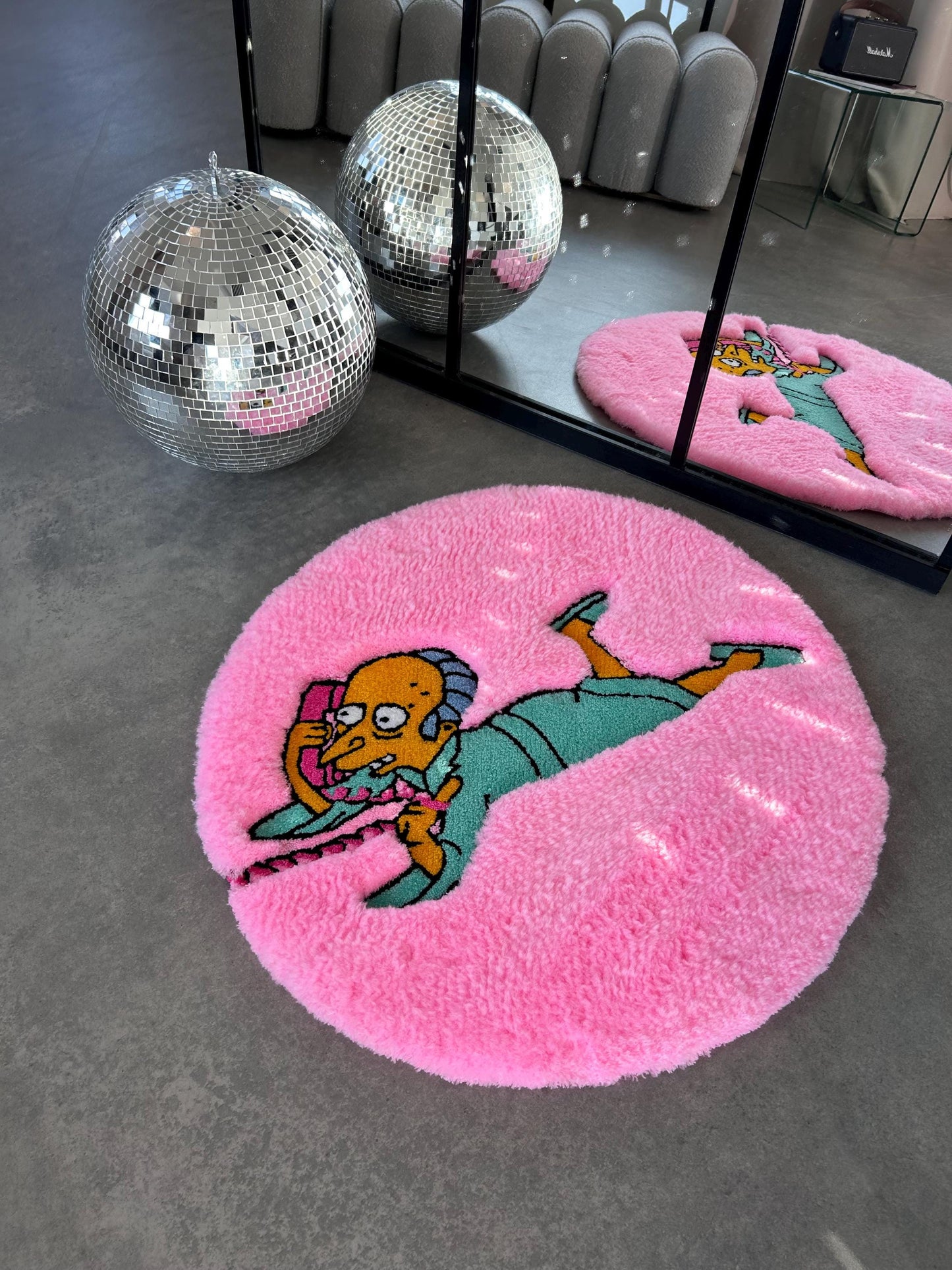 Handmade 3D Cartoon Rug: Custom Character Rug