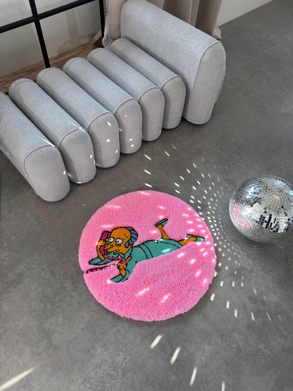 Handmade 3D Cartoon Rug: Custom Character Rug