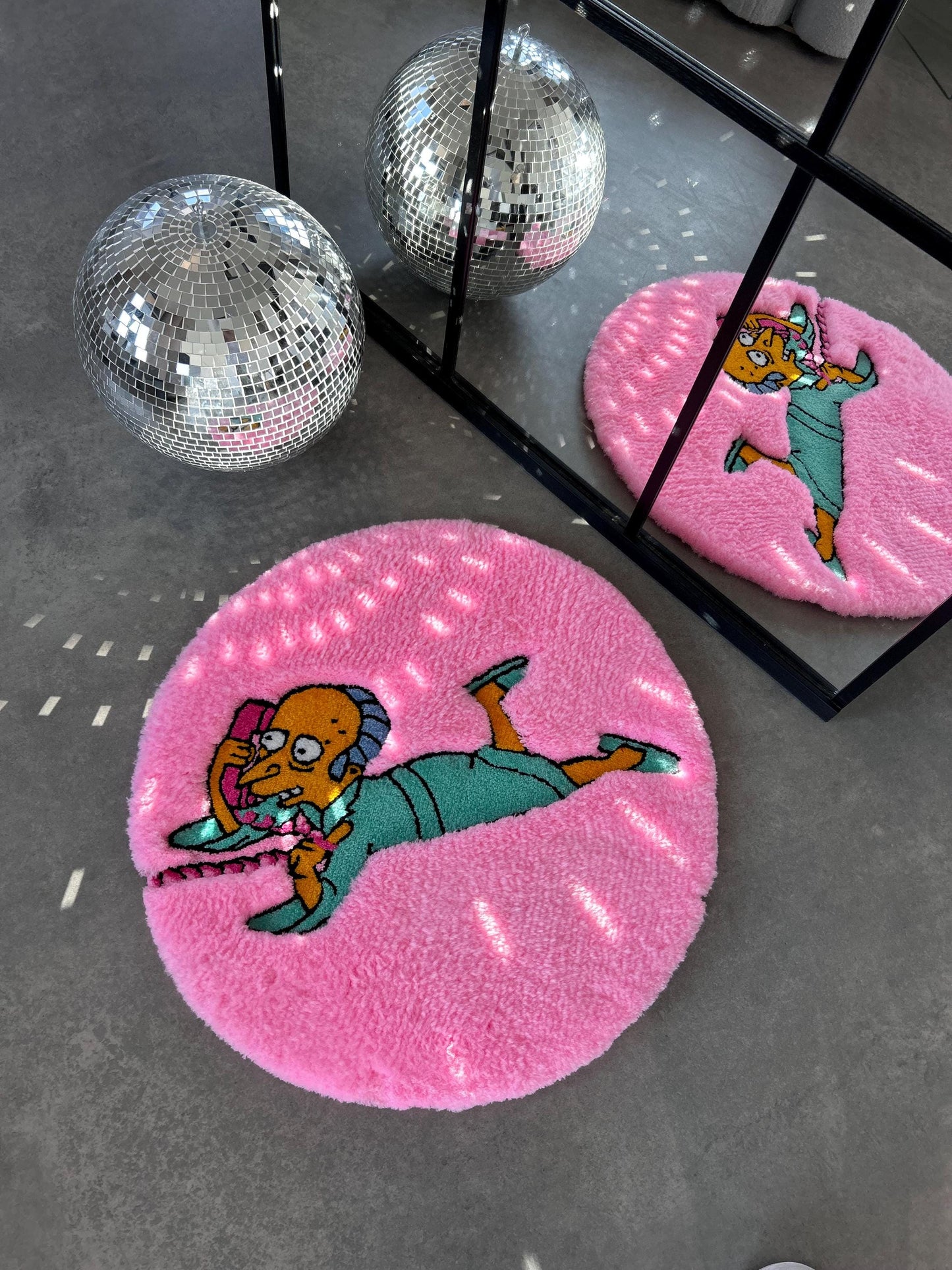 Handmade 3D Cartoon Rug: Custom Character Rug