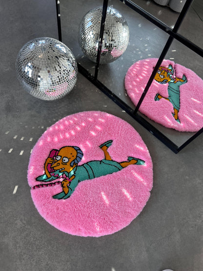 Handmade 3D Cartoon Rug: Custom Character Rug