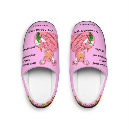 Friends TV Show Womens Slippers, Chandler Bing, Halloween Slippers Friends, Pink Bunny, Funny Friends Slippers, Friends Fan