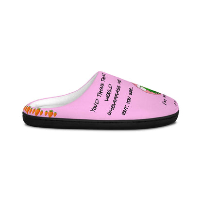 Friends TV Show Womens Slippers, Chandler Bing, Halloween Slippers Friends, Pink Bunny, Funny Friends Slippers, Friends Fan