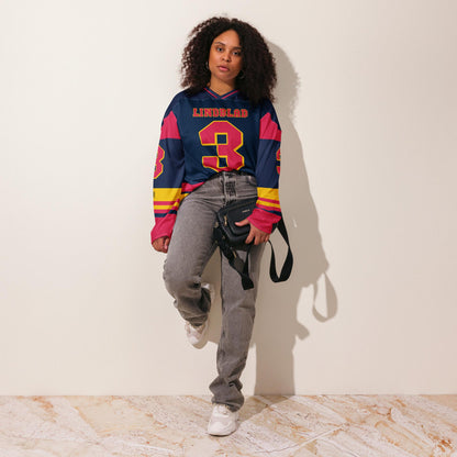 Unisex Racing Inspired Hockey Jersey, Lightweight Racing Fan Apparel