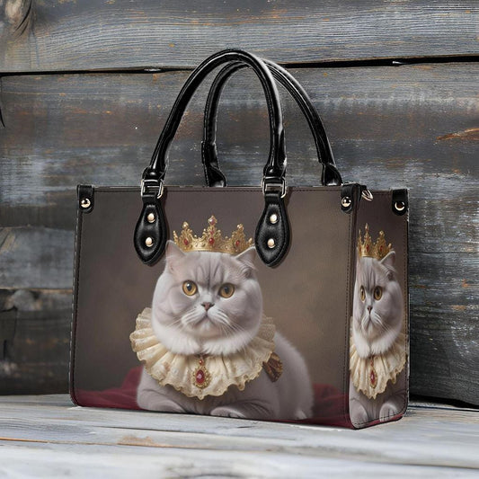 Scottish Fold Cat Bag Cute Crossbody Bag Unique Purse Cute Purse, Luxury Bag Vegan Leather Bags Printed Designer Bag