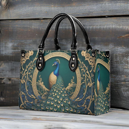 Majestic Peacock Bag Cute Crossbody Bag Unique Purse Cute Purse, Luxury Bag Vegan Leather Bags Printed Designer Bag
