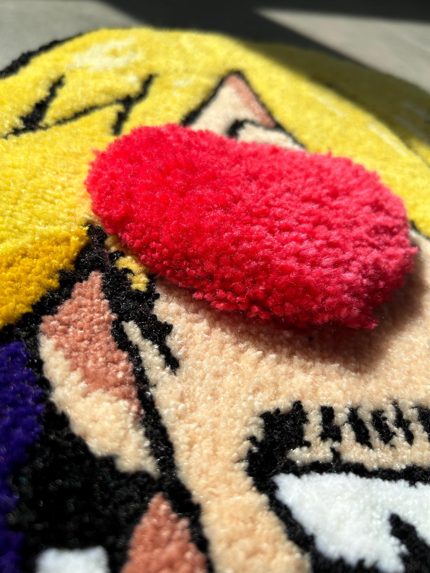 Handmade Anime Character Rug: Custom 3D Pirate Decor