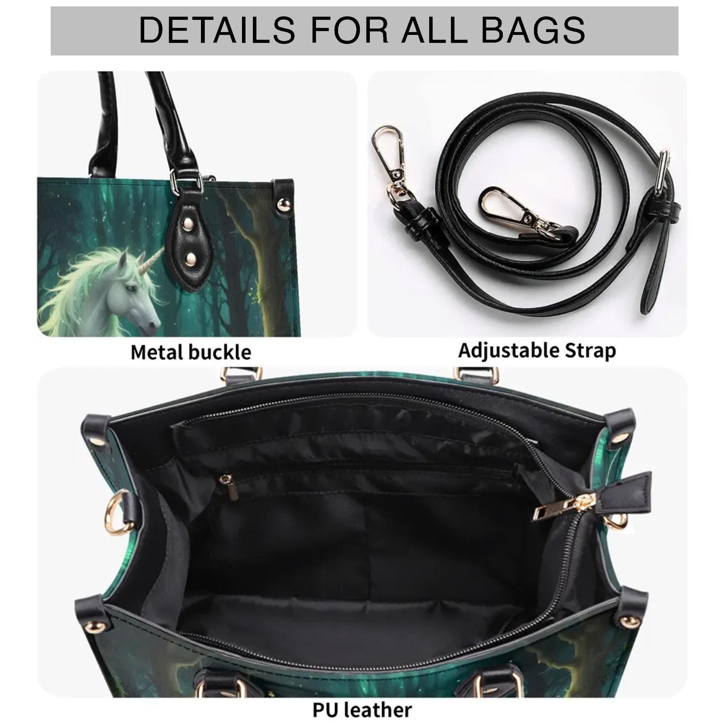 Golden Sunflowers and Ivy Bag Cute Crossbody Bag Unique Purse Cute Purse, Luxury Bag Vegan Leather Bags Printed Designer Bag
