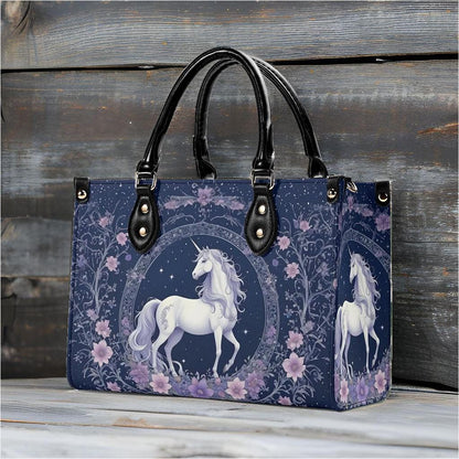Enchanted Unicorn Bag Cute Crossbody Bag Unique Purse Cute Purse, Luxury Bag Vegan Leather Bags Printed Designer Bag