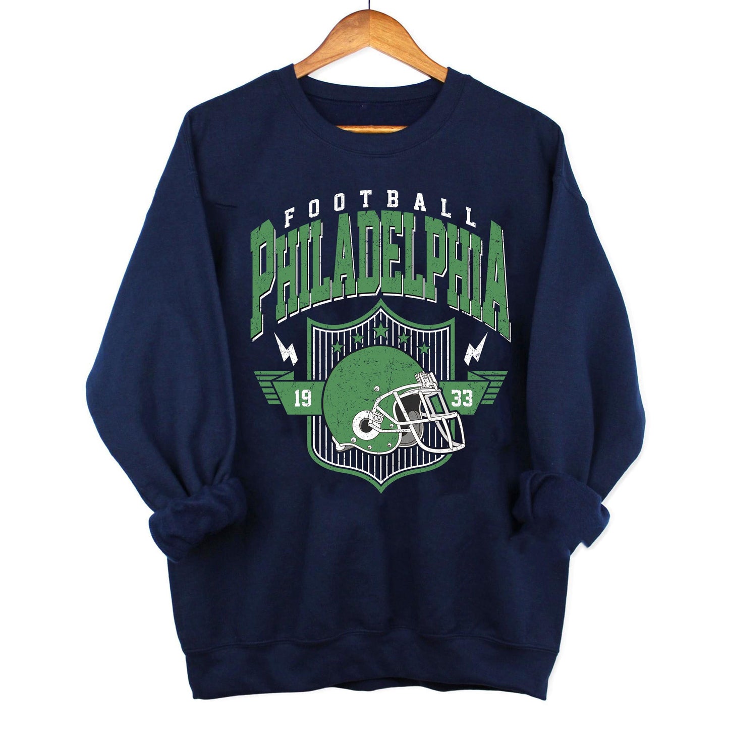 Philadelphia Football Sweatshirt, Football Tee, Philadelphia Fan Shirt, Philadelphia Football Shirt, Vintage Style Gift, Philadelphia Retro