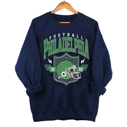 Philadelphia Football Sweatshirt, Football Tee, Philadelphia Fan Shirt, Philadelphia Football Shirt, Vintage Style Gift, Philadelphia Retro