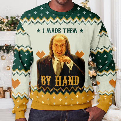 Scary Movie Ugly Christmas Sweater: Unisex Acrylic Wool Blend