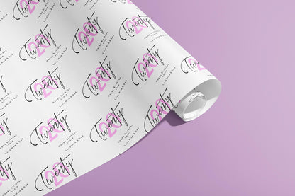 Personalised Birthday Gift Wrap, Wrapping Paper, Your Age, Your Name, Customised, Any Age, Party, Paper, Your Age, Anniversary, Recycle, Eco