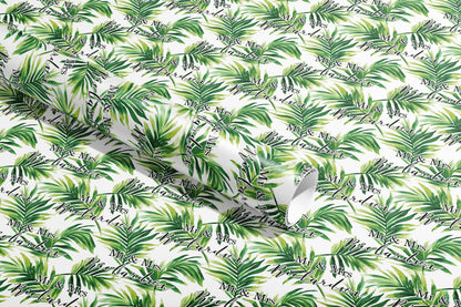 Personalised Wrapping Paper, Gift Wrap, Wedding, Your Names, Birthday, Ferns, Customised, Engagement, Couples, Greenery, Anniversary