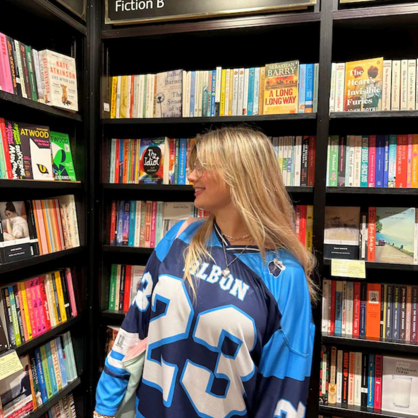 Motorsport‑Inspired Oversized Hockey Jersey – Casual Unisex Racing Number 23