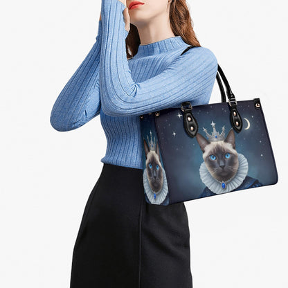 Stellar Queen Cat Bag Cute Crossbody Bag Unique Purse Cute Purse, Luxury Bag Vegan Leather Bags Printed Designer Bag