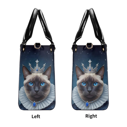 Stellar Queen Cat Bag Cute Crossbody Bag Unique Purse Cute Purse, Luxury Bag Vegan Leather Bags Printed Designer Bag