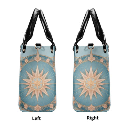 Star Design Crossbody Bag - Vegan Leather Designer Purse, Unique Gift for Women