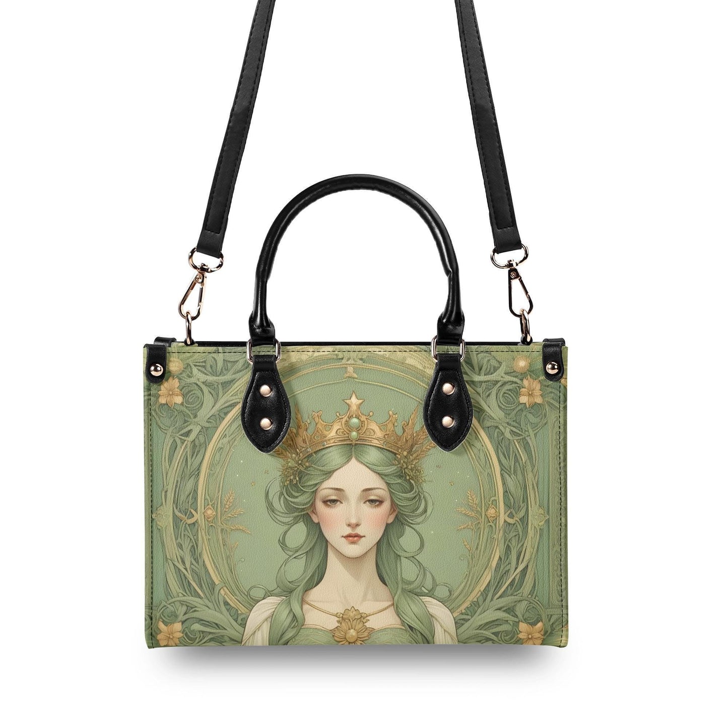 Empress Crossbody Bag - Luxury Vegan Leather Designer Purse, Unique Gift for Women