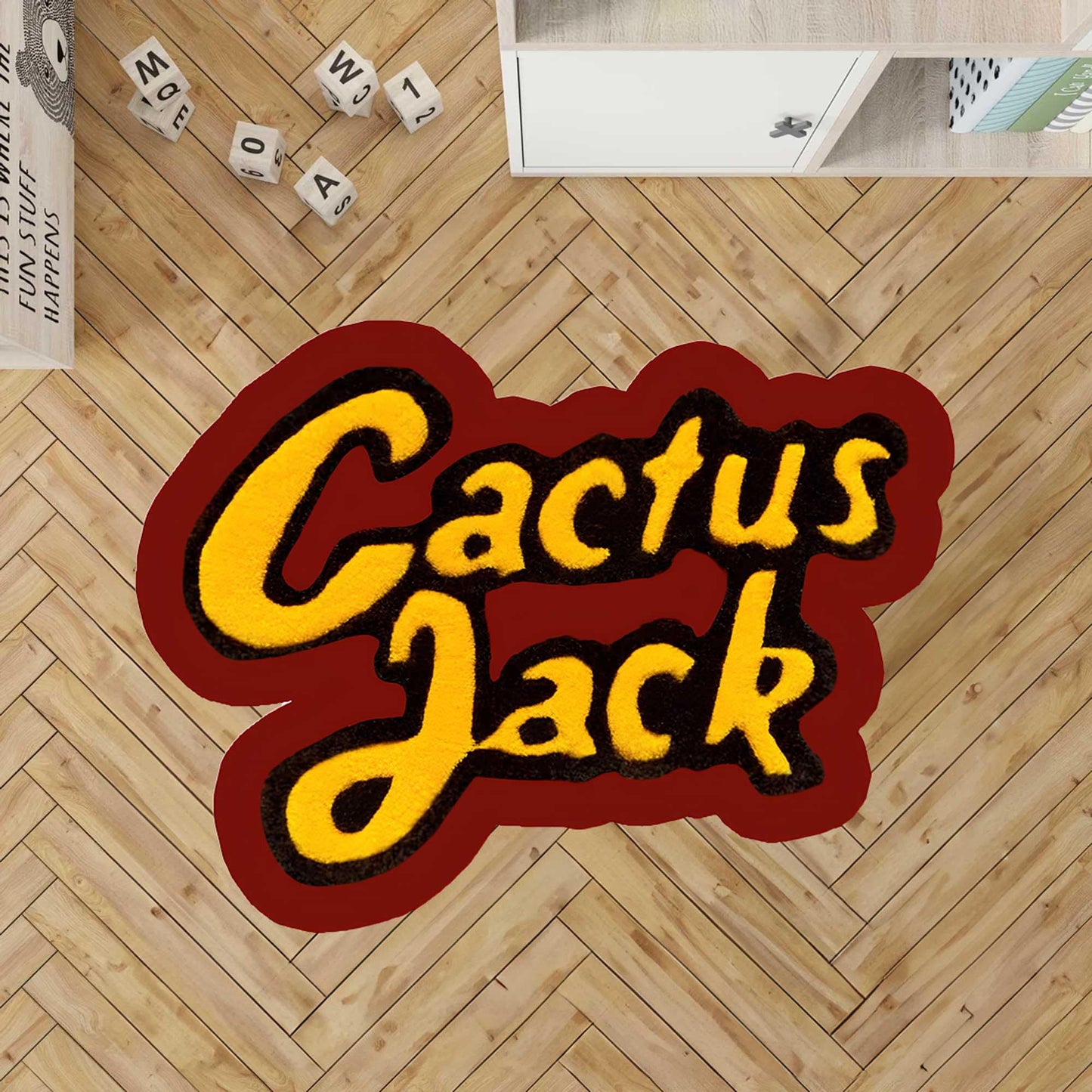 Cactus Jack, Cactus Jack rug, lil uzi rug, Astroworld rug, custom rug, Christmas gift rug