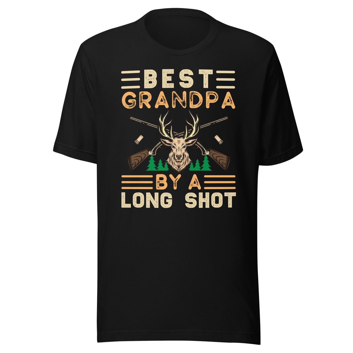 Hunting grandpa, grandpa hunting gifts, grandpa hunting shirts, Best Grandpa by a long shot shirt, funny hunter tshirt,
