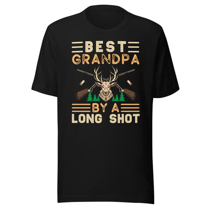 Hunting grandpa, grandpa hunting gifts, grandpa hunting shirts, Best Grandpa by a long shot shirt, funny hunter tshirt,