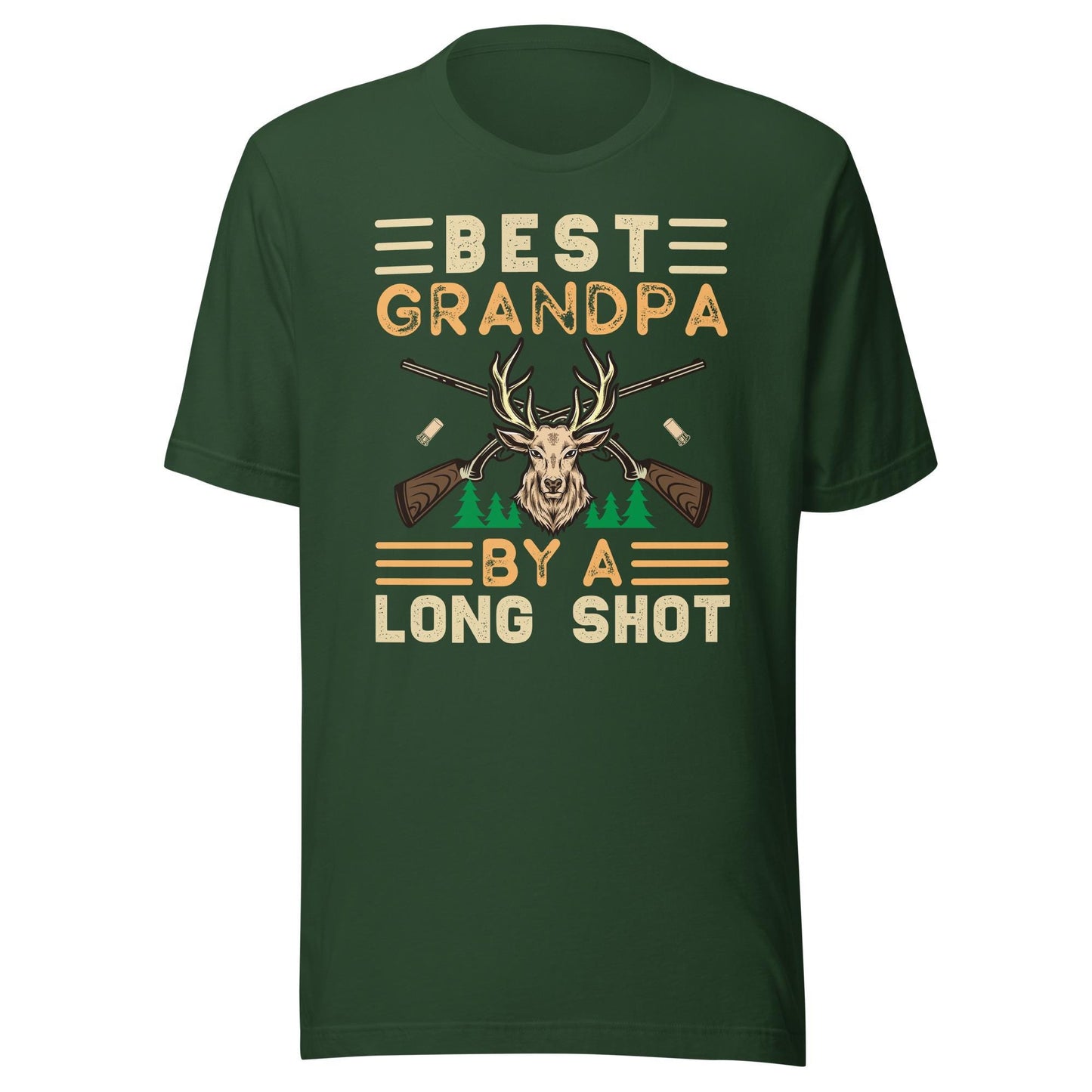 Hunting grandpa, grandpa hunting gifts, grandpa hunting shirts, Best Grandpa by a long shot shirt, funny hunter tshirt,