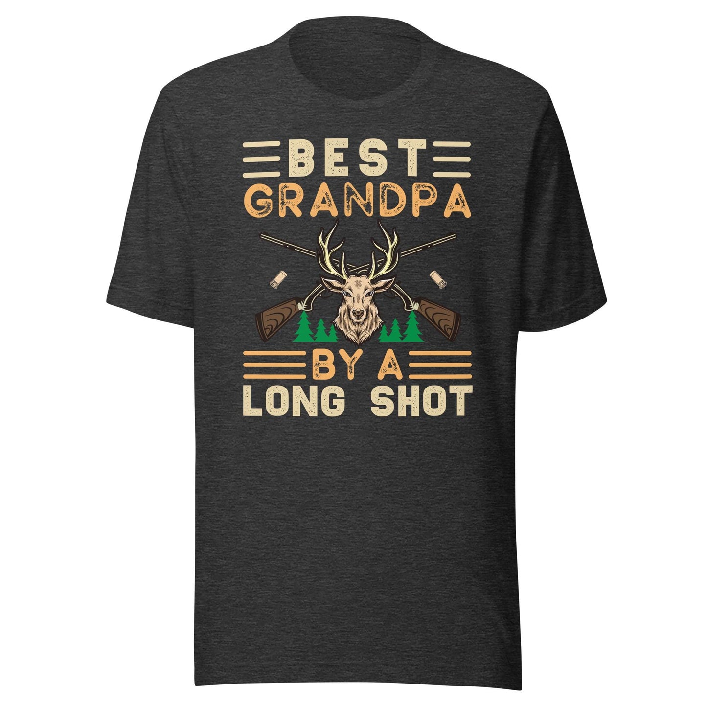 Hunting grandpa, grandpa hunting gifts, grandpa hunting shirts, Best Grandpa by a long shot shirt, funny hunter tshirt,