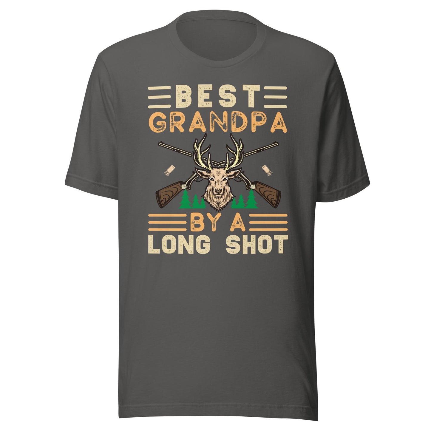 Hunting grandpa, grandpa hunting gifts, grandpa hunting shirts, Best Grandpa by a long shot shirt, funny hunter tshirt,