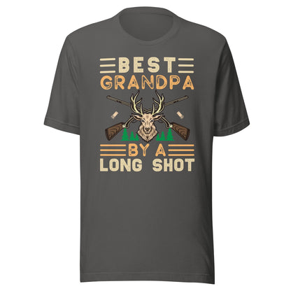 Hunting grandpa, grandpa hunting gifts, grandpa hunting shirts, Best Grandpa by a long shot shirt, funny hunter tshirt,