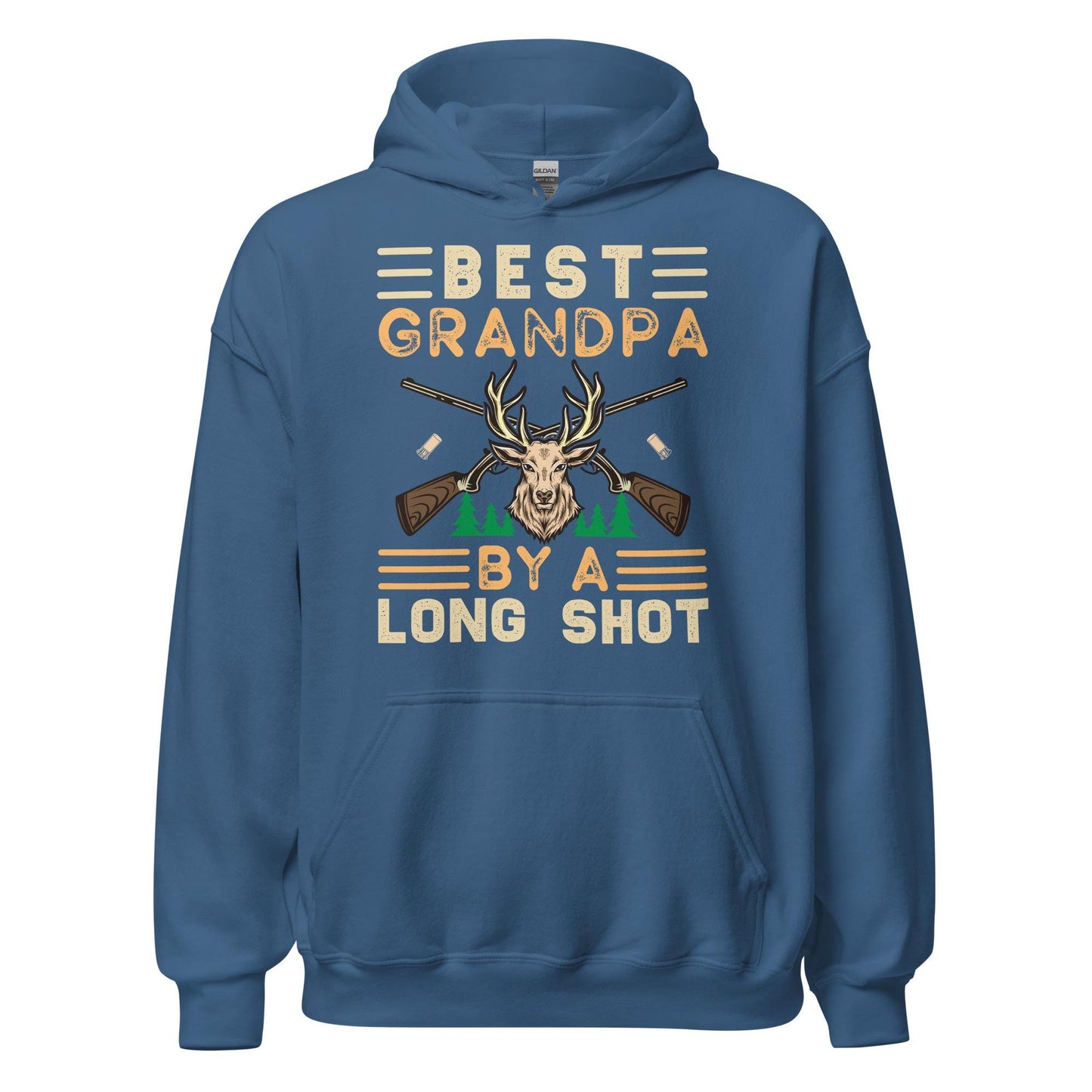 Grandpa hunting hoodie, Best Grandpa by a long shot Hoodie, grandpa hunting gifts, grandpa hunting shirts, hunting hoodie