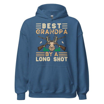 Grandpa hunting hoodie, Best Grandpa by a long shot Hoodie, grandpa hunting gifts, grandpa hunting shirts, hunting hoodie