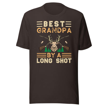 Hunting grandpa, grandpa hunting gifts, grandpa hunting shirts, Best Grandpa by a long shot shirt, funny hunter tshirt,