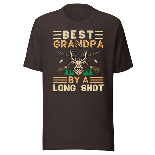 Hunting grandpa, grandpa hunting gifts, grandpa hunting shirts, Best Grandpa by a long shot shirt, funny hunter tshirt,