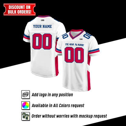 Custom Men Women Youth Kid Football Jersey Shirt For Adult Kid, Personalized Team Name Number Football Jersey Shirt, Gifts For Football Fans