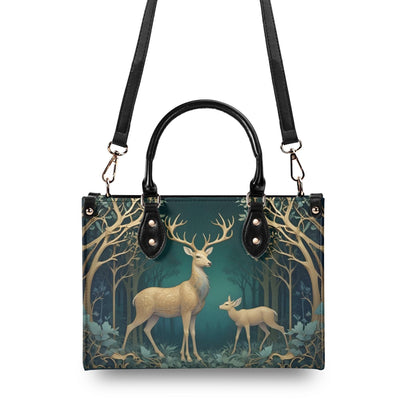 Elegant Deer Bag Cute Crossbody Bag Unique Purse Cute Purse, Luxury Bag Vegan Leather Bags Printed Designer Bag