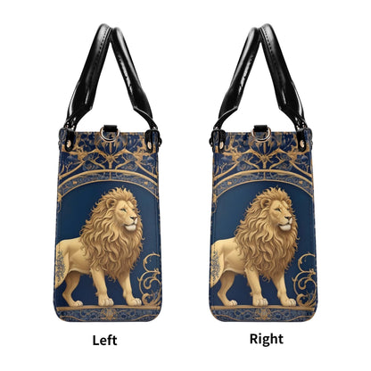 Majestic Lion Bag Cute Crossbody Bag Unique Purse Cute Purse, Luxury Bag Vegan Leather Bags Printed Designer Bag