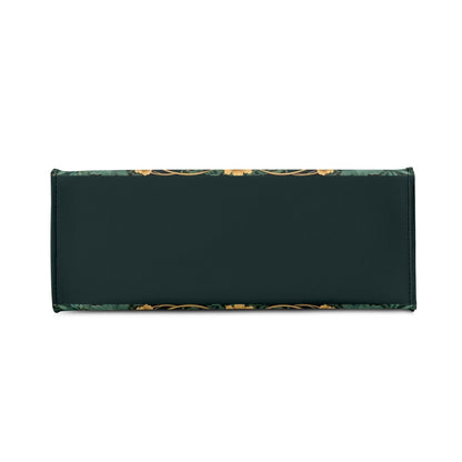 Majestic Golden Lion Crossbody Bag - Nature-Inspired Vegan Leather Designer Purse, Unique Gift for Women