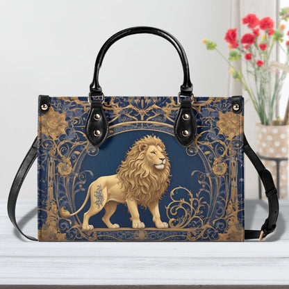 Majestic Lion Bag Cute Crossbody Bag Unique Purse Cute Purse, Luxury Bag Vegan Leather Bags Printed Designer Bag