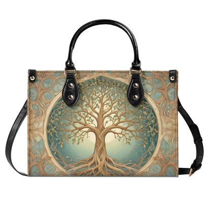 Tree of Life Art Nouveau Bag Cute Crossbody Bag Unique Purse Cute Purse, Luxury Bag Vegan Leather Bags Printed Designer Bag
