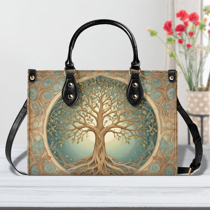 Tree of Life Art Nouveau Bag Cute Crossbody Bag Unique Purse Cute Purse, Luxury Bag Vegan Leather Bags Printed Designer Bag