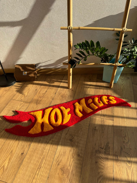 Funny fluffy custom rug tufting