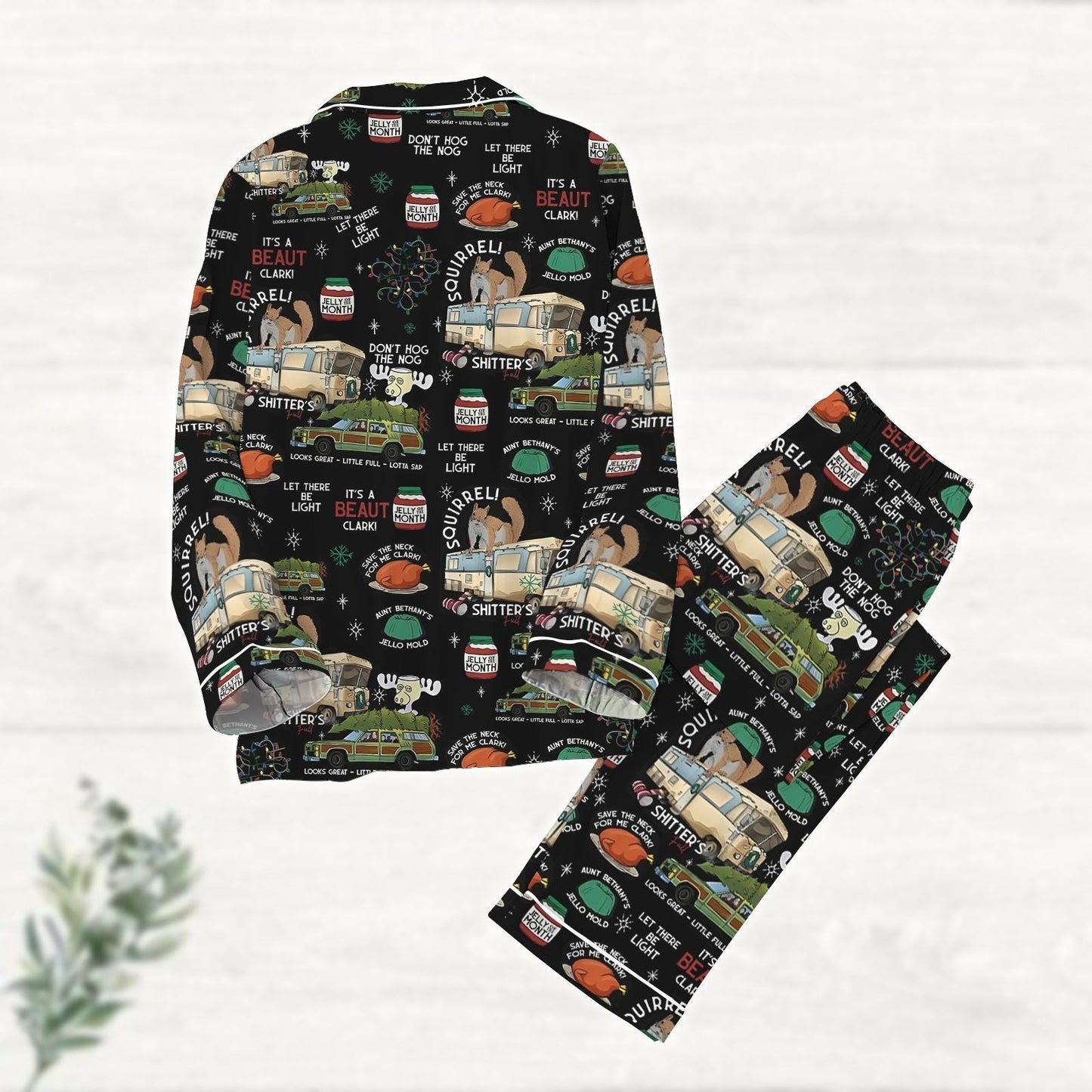 Griswold Christmas Pajamas Set, National Lampoon Holiday Pajamas, Christmas Vacation Pajamas Family, Retro Xmas Movie Pjs, Gift For Fan