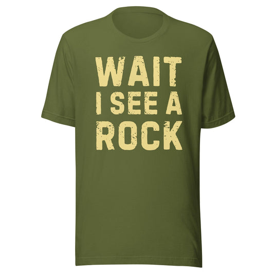 Funny geologist shirt, Wait i see rock shirt, rock collecting tee shirt, geology rock t shirt, gift for geology lovers, Unisex shirt