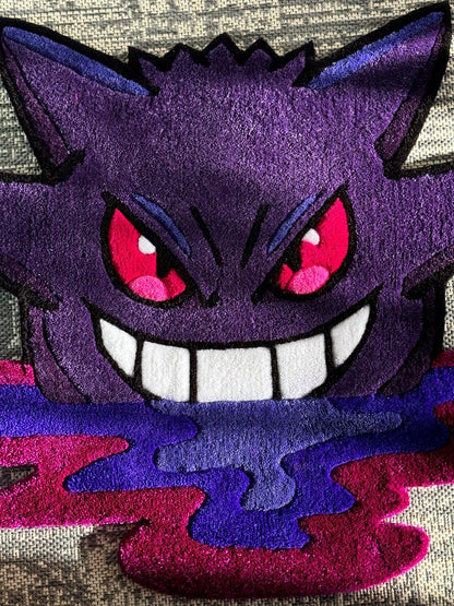 Anime rug Custom rug handmade rug hypebeast rug Ghost rug tufting rug Cool rug Funny rugs Cute rug kids room rug Rugs for bedroom aesthetic