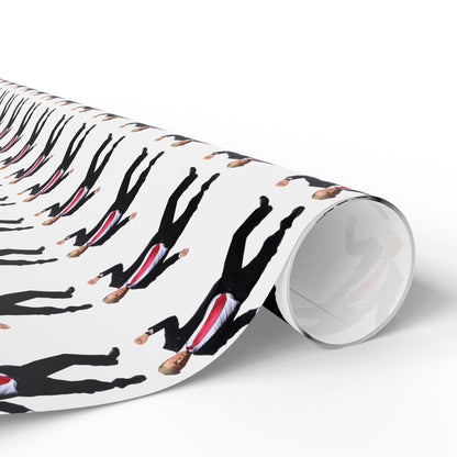 Wrapping Papers, Christmas Gift Wrap, Trump 47 Dancing Republican Gag Gift, Funny Paper, White Elephant Gifts