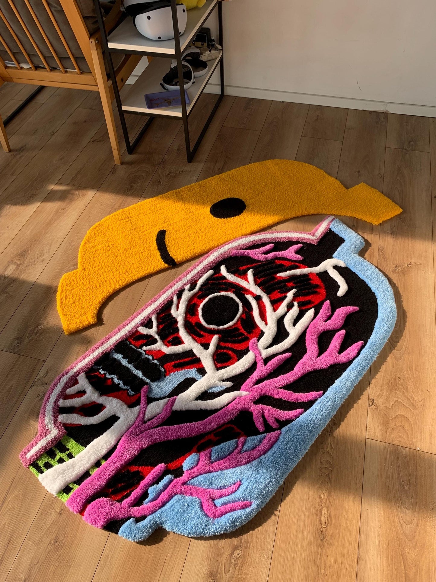 Tufted Rug Head X-Ray custom 3d carpet