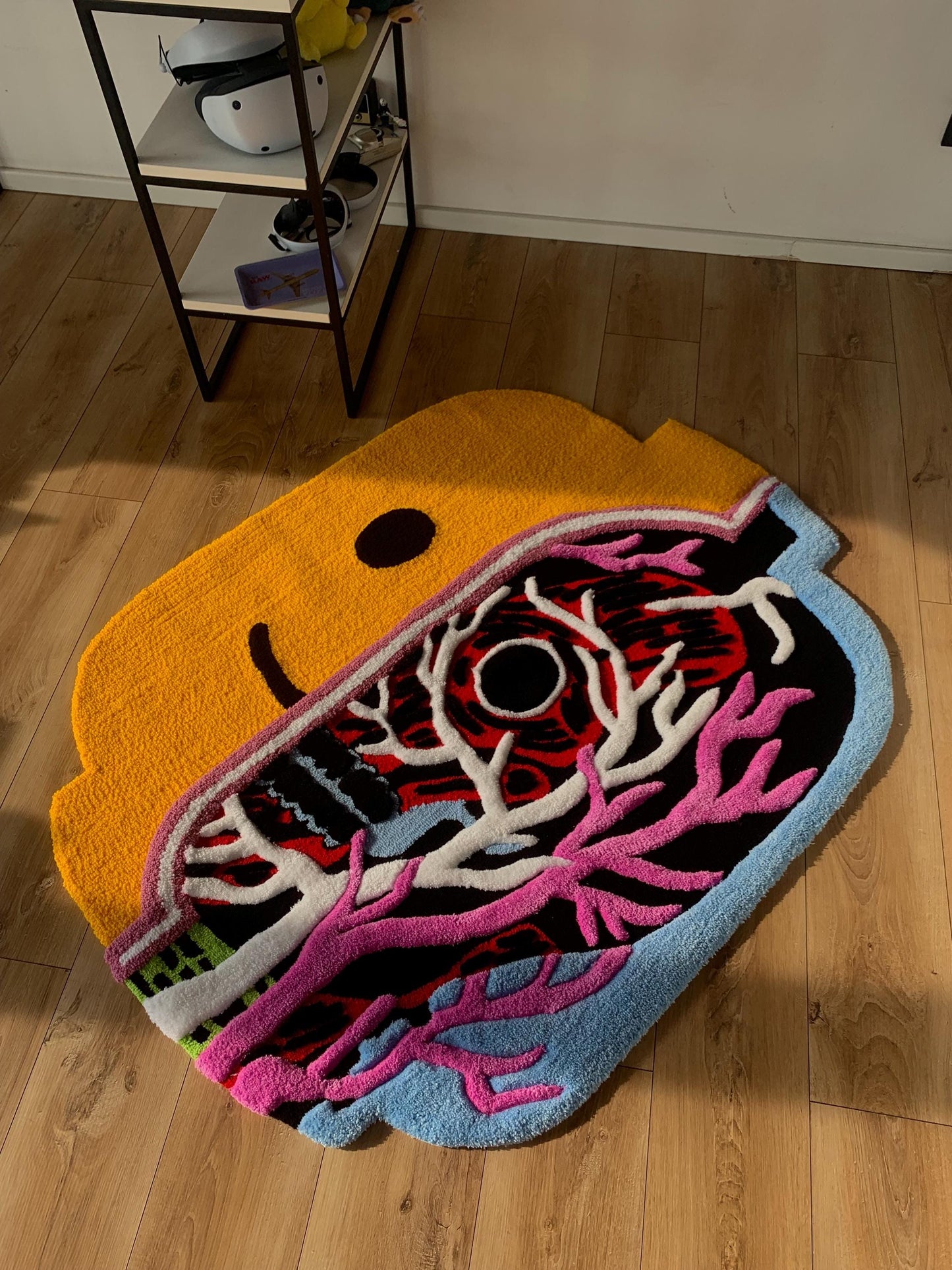 Tufted Rug Head X-Ray custom 3d carpet