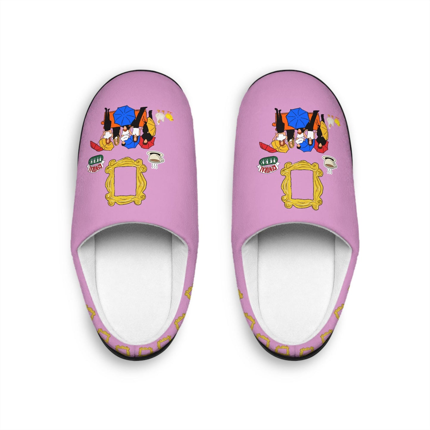 Friends TV Show Women's Slippers Friends Gift For Her Christmas Slippers Friends Slippers