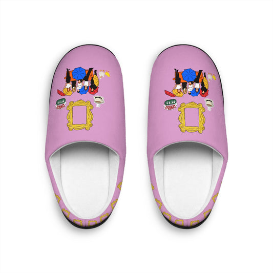 Friends TV Show Women's Slippers Friends Gift For Her Christmas Slippers Friends Slippers