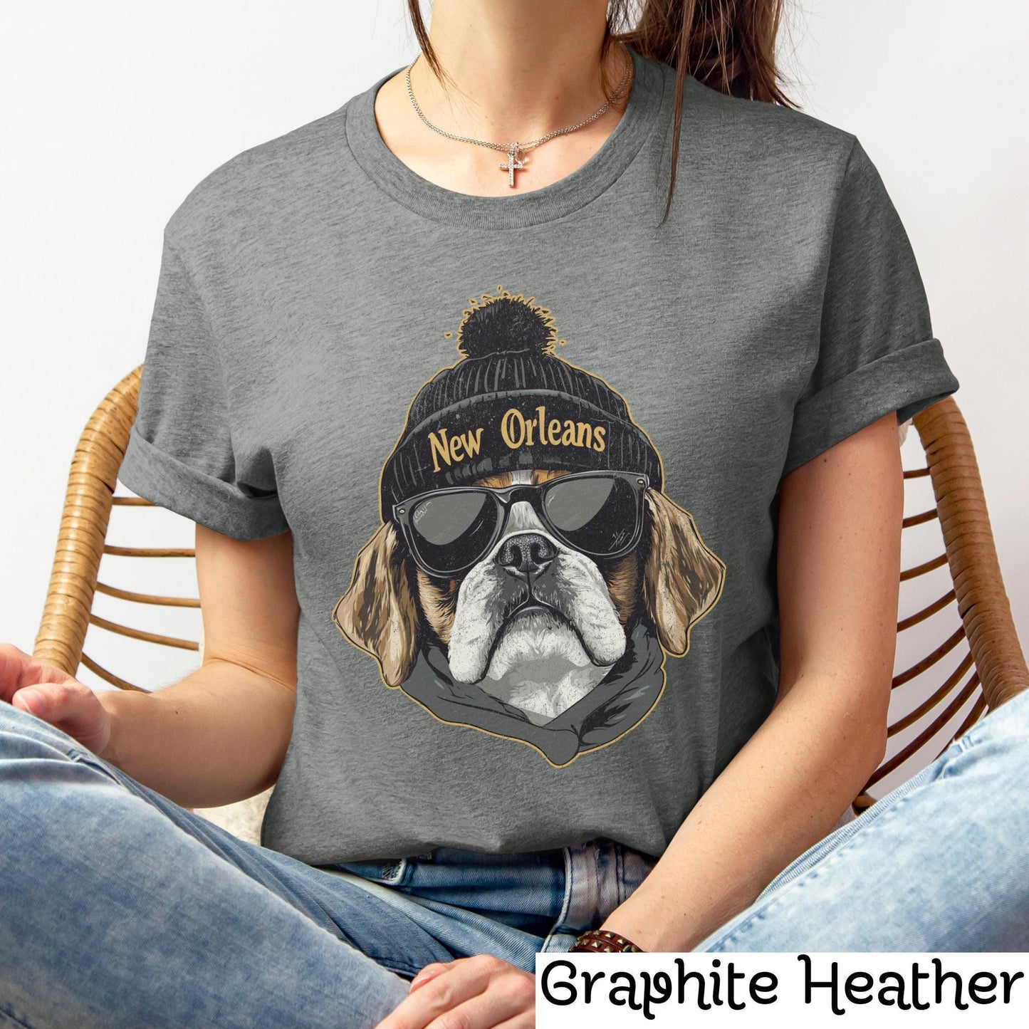 New Orleans Football Sweatshirt, Retro Sports Fan Shirt, Trendy Game Day Gift Tee, New Orleans Mascot Sweatshirt, New Orleans Football Fan